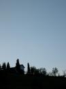 Imbrunire verso Monte Gesso